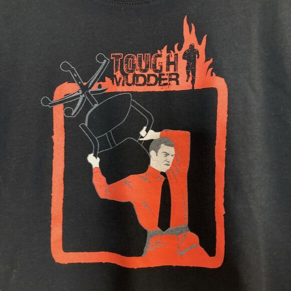 Under Armour Mens Size S Black Short Sleeve Tough Mudder T-Shirt Crewneck - Picture 3 of 6